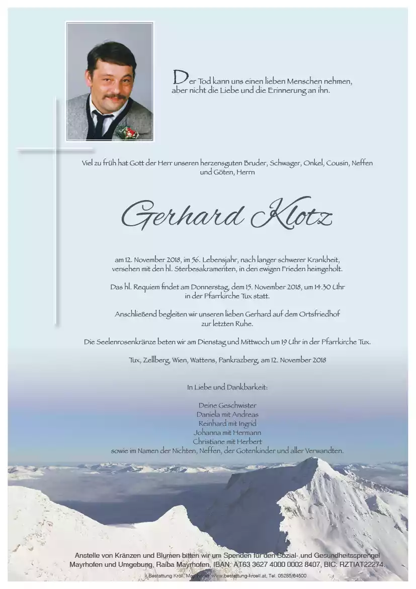 Parte von Gerhard Klotz